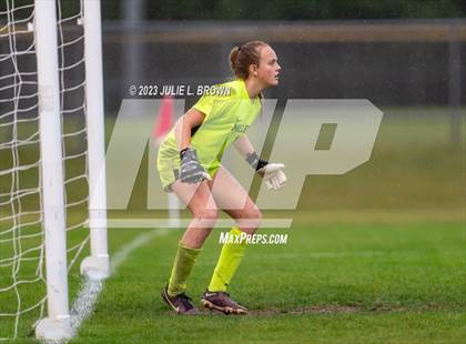 Thumbnail 3 in Noblesville vs Hamilton Southeastern (IHSAA Sectional 8 semi-final playoff) photogallery.