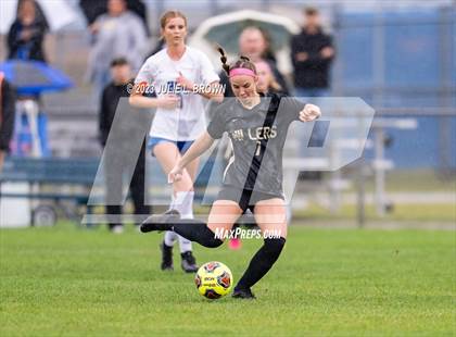 Thumbnail 1 in Noblesville vs Hamilton Southeastern (IHSAA Sectional 8 semi-final playoff) photogallery.