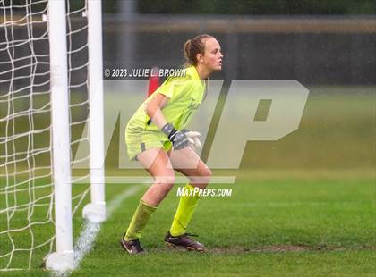Thumbnail 1 in Noblesville vs Hamilton Southeastern (IHSAA Sectional 8 semi-final playoff) photogallery.