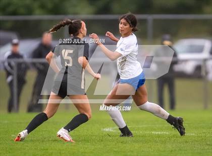 Thumbnail 1 in Noblesville vs Hamilton Southeastern (IHSAA Sectional 8 semi-final playoff) photogallery.