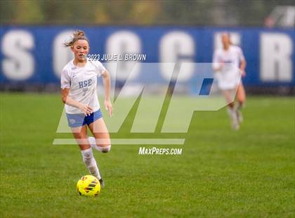 Thumbnail 1 in Noblesville vs Hamilton Southeastern (IHSAA Sectional 8 semi-final playoff) photogallery.
