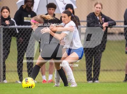 Thumbnail 3 in Noblesville vs Hamilton Southeastern (IHSAA Sectional 8 semi-final playoff) photogallery.