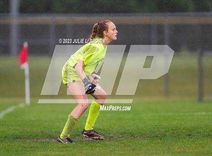 Thumbnail 2 in Noblesville vs Hamilton Southeastern (IHSAA Sectional 8 semi-final playoff) photogallery.