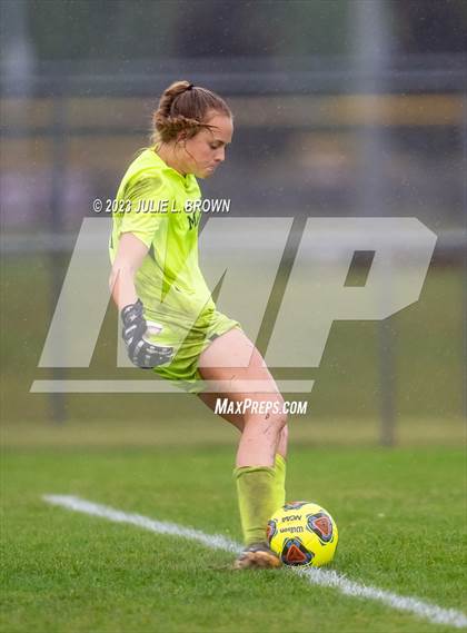 Thumbnail 3 in Noblesville vs Hamilton Southeastern (IHSAA Sectional 8 semi-final playoff) photogallery.