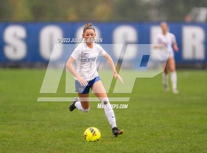 Thumbnail 2 in Noblesville vs Hamilton Southeastern (IHSAA Sectional 8 semi-final playoff) photogallery.