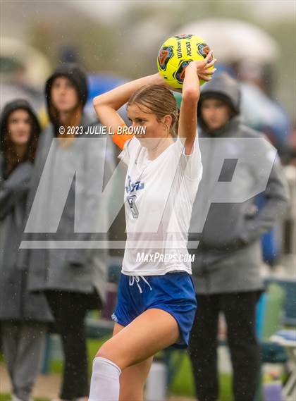 Thumbnail 1 in Noblesville vs Hamilton Southeastern (IHSAA Sectional 8 semi-final playoff) photogallery.