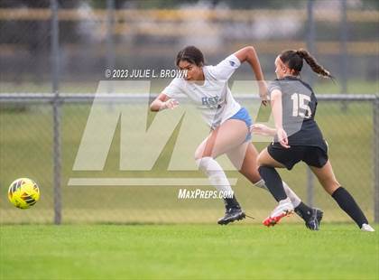 Thumbnail 3 in Noblesville vs Hamilton Southeastern (IHSAA Sectional 8 semi-final playoff) photogallery.