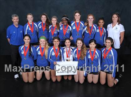 Thumbnail 3 in La Jolla Country Day vs. Union Mine (CIF State D4 Trophy/Team Awards) photogallery.