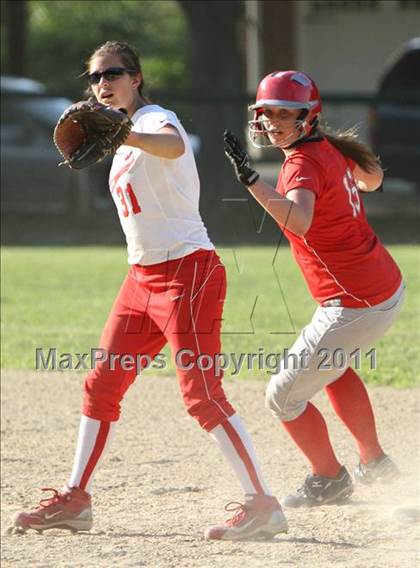 Thumbnail 1 in Pomperaug @ Norwich Free Academy (CIAC Class LL 1st Round) photogallery.