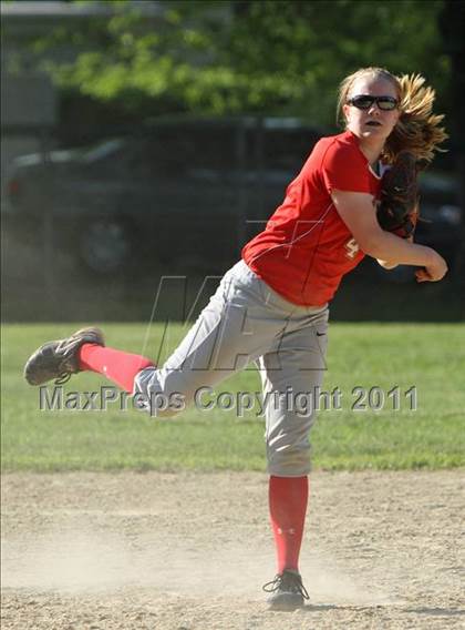 Thumbnail 1 in Pomperaug @ Norwich Free Academy (CIAC Class LL 1st Round) photogallery.