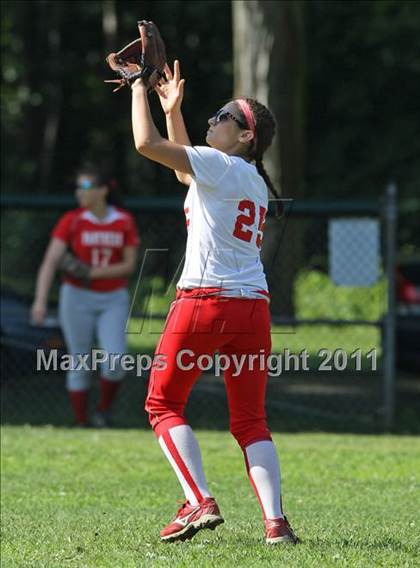 Thumbnail 2 in Pomperaug @ Norwich Free Academy (CIAC Class LL 1st Round) photogallery.