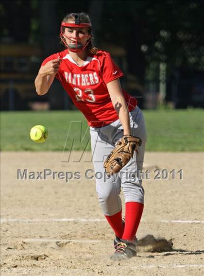 Thumbnail 3 in Pomperaug @ Norwich Free Academy (CIAC Class LL 1st Round) photogallery.
