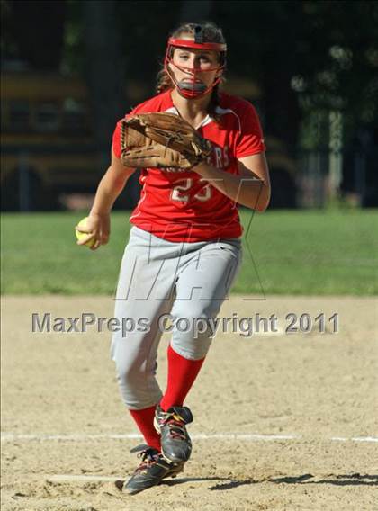 Thumbnail 2 in Pomperaug @ Norwich Free Academy (CIAC Class LL 1st Round) photogallery.