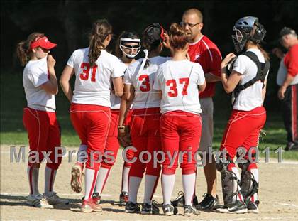 Thumbnail 1 in Pomperaug @ Norwich Free Academy (CIAC Class LL 1st Round) photogallery.