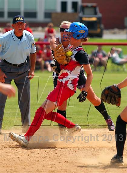 Thumbnail 1 in Curwensville vs Redbank Valley (PIAA District IX Class AA Final) photogallery.