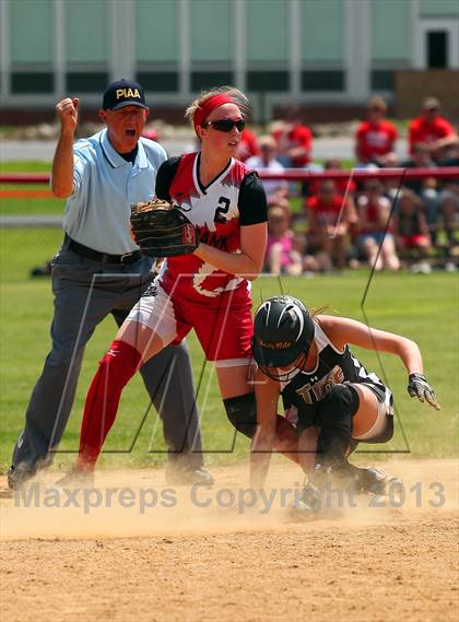 Thumbnail 2 in Curwensville vs Redbank Valley (PIAA District IX Class AA Final) photogallery.