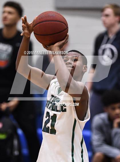 Thumbnail 2 in Tampa Catholic vs. Melbourne Central Catholic (First Academy Shootout) photogallery.