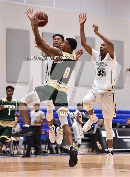 Thumbnail 1 in Tampa Catholic vs. Melbourne Central Catholic (First Academy Shootout) photogallery.