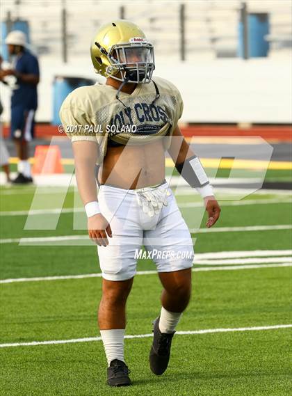 Thumbnail 3 in Holy Cross @ Marion High School (Scrimmage) photogallery.