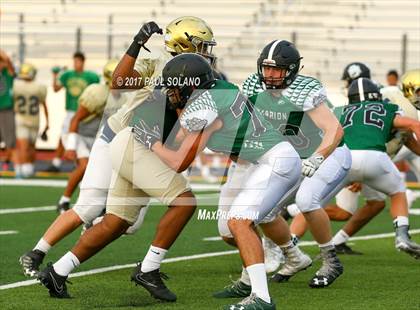 Thumbnail 3 in Holy Cross @ Marion High School (Scrimmage) photogallery.