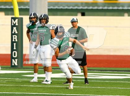 Thumbnail 3 in Holy Cross @ Marion High School (Scrimmage) photogallery.