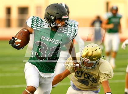 Thumbnail 1 in Holy Cross @ Marion High School (Scrimmage) photogallery.