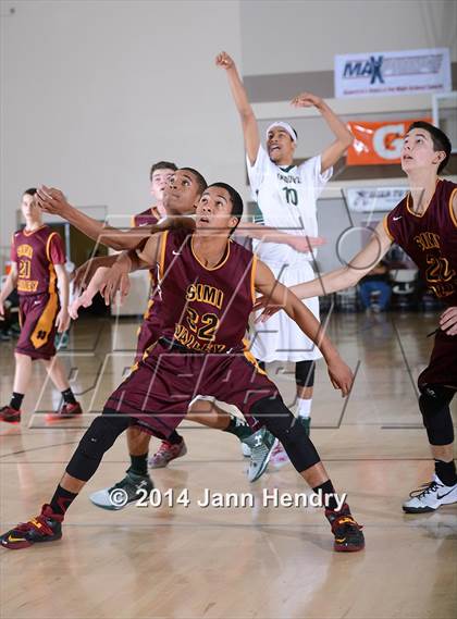 Thumbnail 2 in Simi Valley @ Tahquitz (MaxPreps Holiday Classic) photogallery.