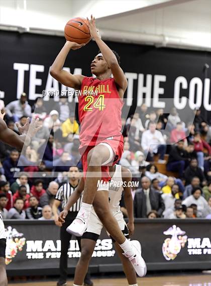 Thumbnail 2 in La Lumiere vs. Oak Hill Academy (GEICO National Tournament Semifinal) photogallery.