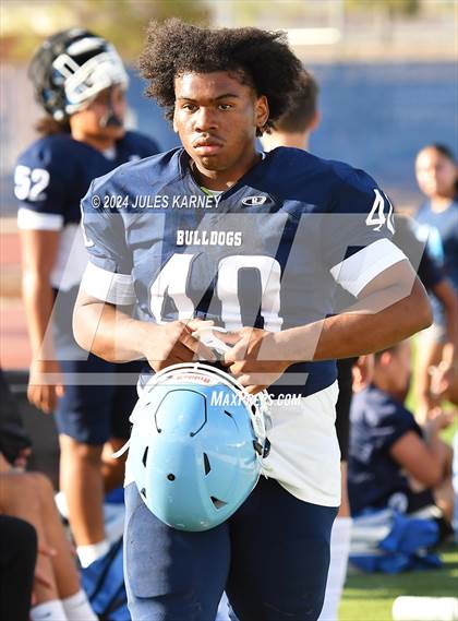 Thumbnail 1 in Centennial vs Faith Lutheran (Scrimmage) photogallery.