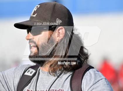 Thumbnail 3 in Centennial vs Faith Lutheran (Scrimmage) photogallery.