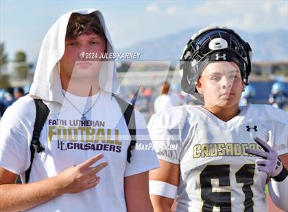 Thumbnail 1 in Centennial vs Faith Lutheran (Scrimmage) photogallery.