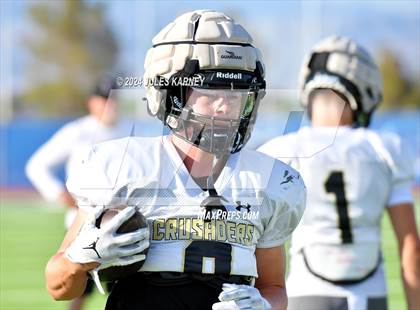 Thumbnail 1 in Centennial vs Faith Lutheran (Scrimmage) photogallery.