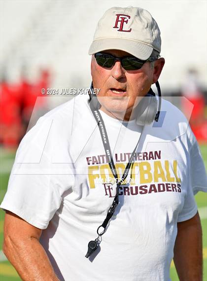 Thumbnail 3 in Centennial vs Faith Lutheran (Scrimmage) photogallery.