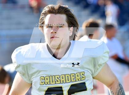 Thumbnail 3 in Centennial vs Faith Lutheran (Scrimmage) photogallery.