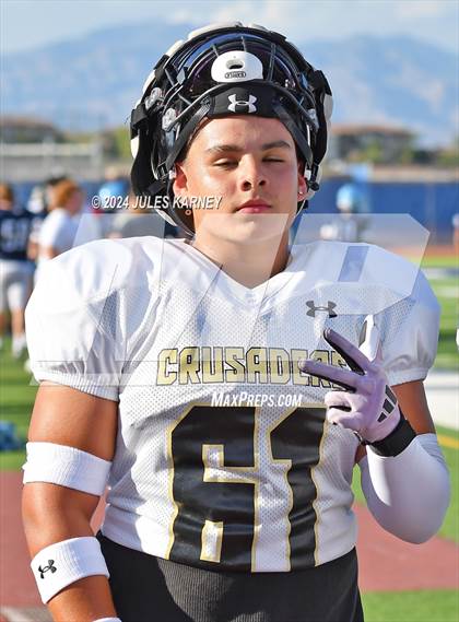 Thumbnail 3 in Centennial vs Faith Lutheran (Scrimmage) photogallery.