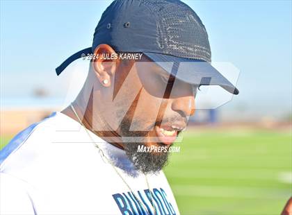 Thumbnail 2 in Centennial vs Faith Lutheran (Scrimmage) photogallery.