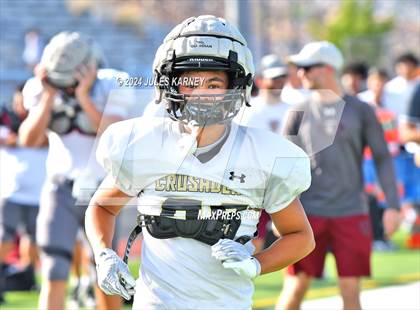 Thumbnail 2 in Centennial vs Faith Lutheran (Scrimmage) photogallery.