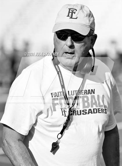 Thumbnail 2 in Centennial vs Faith Lutheran (Scrimmage) photogallery.