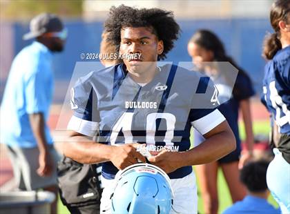Thumbnail 3 in Centennial vs Faith Lutheran (Scrimmage) photogallery.