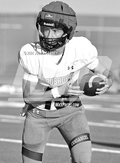 Thumbnail 2 in Centennial vs Faith Lutheran (Scrimmage) photogallery.