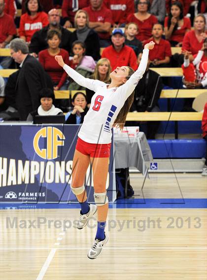 Thumbnail 3 in Granite Bay vs. Los Alamitos (CIF State D1 Final) photogallery.