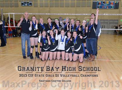 Thumbnail 1 in Granite Bay vs. Los Alamitos (CIF State D1 Final) photogallery.