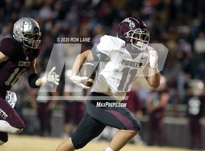 Thumbnail 2 in Pioneer-Pleasant Vale @ Velma-Alma (OSSAA Class B - Quarterfinal Playoff) photogallery.