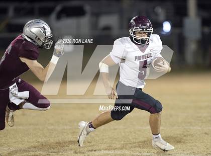 Thumbnail 2 in Pioneer-Pleasant Vale @ Velma-Alma (OSSAA Class B - Quarterfinal Playoff) photogallery.