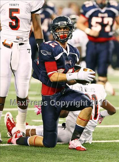Thumbnail 1 in Allen vs. Trinity (5A Division 1 Region 1 Area Playoffs) photogallery.