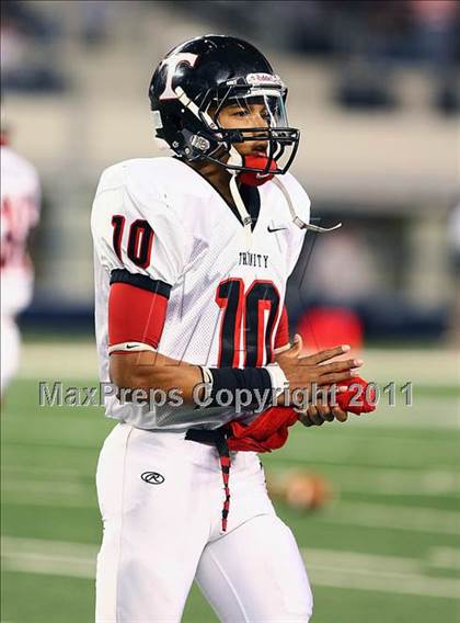 Thumbnail 1 in Allen vs. Trinity (5A Division 1 Region 1 Area Playoffs) photogallery.
