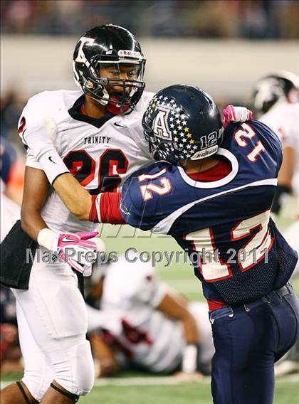 Thumbnail 1 in Allen vs. Trinity (5A Division 1 Region 1 Area Playoffs) photogallery.