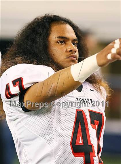 Thumbnail 2 in Allen vs. Trinity (5A Division 1 Region 1 Area Playoffs) photogallery.