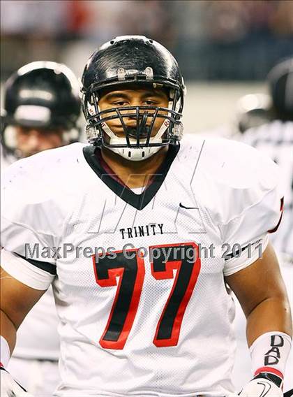 Thumbnail 3 in Allen vs. Trinity (5A Division 1 Region 1 Area Playoffs) photogallery.