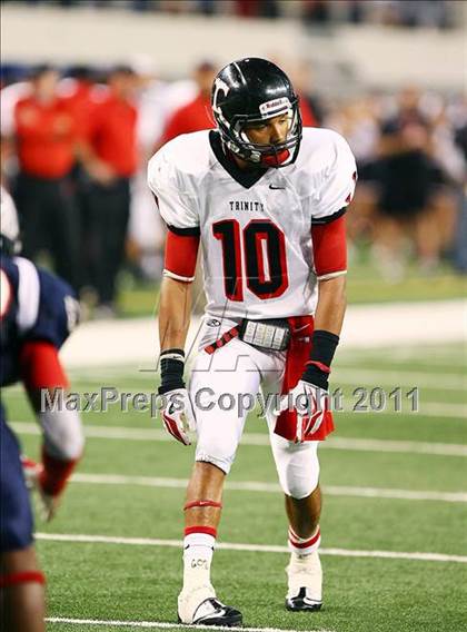Thumbnail 3 in Allen vs. Trinity (5A Division 1 Region 1 Area Playoffs) photogallery.